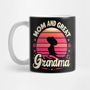 happiness is being a mom and great grandma Mug